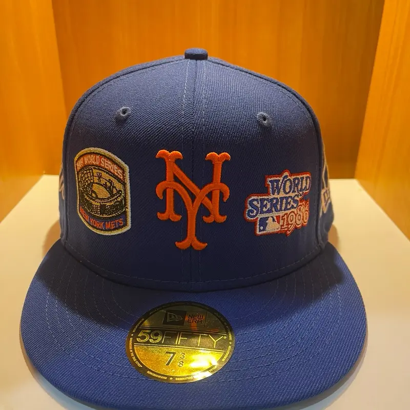 Topi NE NY Mets size 7 3/8 New 0