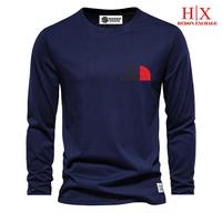Gambar HEDON STATE Baju Kaos Panjang Distro Enjoy Logo Merah Hitam 100% Cotton Pria Wanita Unisex Kekinian - Hijau Botol, S dari Hedon Exchange Kota Administrasi Jakarta Pusat 4 Tokopedia
