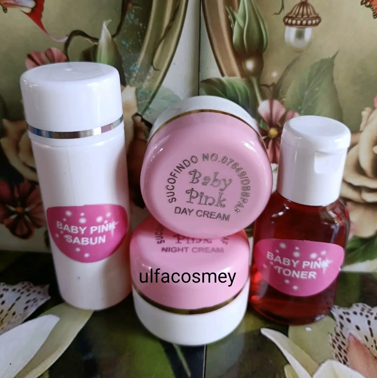 PAKET CREAM BABY PINK SUCOFINDO 15GR