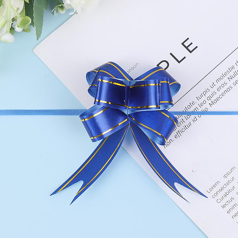 Product Introduction of 20 Pcs Ribbon Pull Bows Gift Knot Ribbon Wedding Gift Decoration Gift Wrapping Bows Packing Car Decor 39