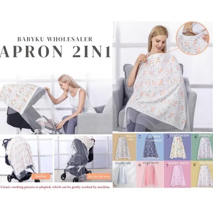 nursing cover apron kain penutup menyusui