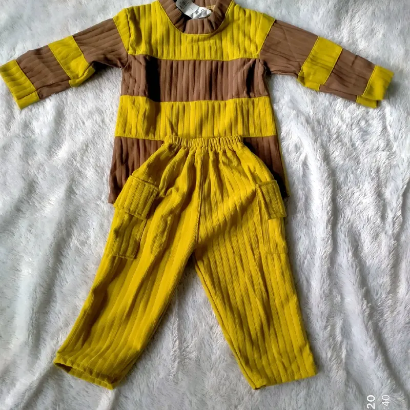 ONE SET SETELAN ANAK SALUR KNIT HORNET 1-10TH Parsel Perempuan Fashion 4