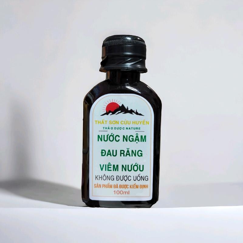 Nước ngậm sâu răng, đau răng, viêm nướu, hôi miệng, chắc răng Thất Sơn Cửu Huyền Súc Miệng Nước Súc Miệng