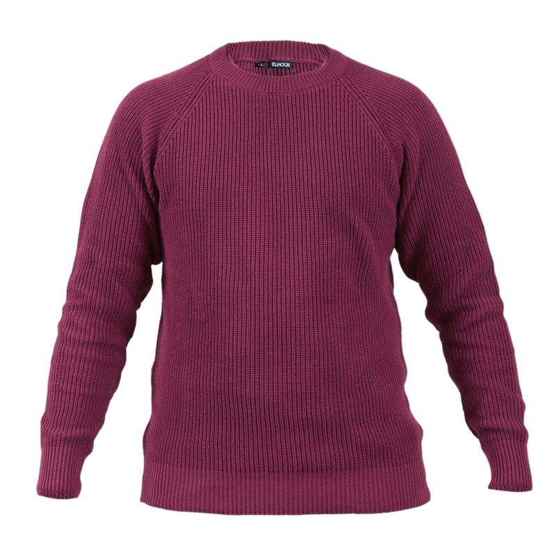 Sweater Rajut Premium Cotton Wool Pria Forzie Mats - Black Knit Crewneck O Neck Polos Tebal Lengan Panjang Hitam Slim-fitting Crew Neck Santai Wol Knitwear Cardigan Baju Katun Kerah Navy Motif Cowok 5