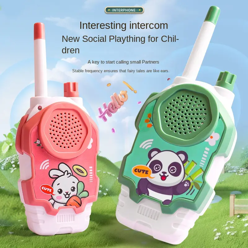 Children's Walkie-Talkie Toy Wireless Pager One-to-One Outdoor Wireless Beeper Educational Toys Wholesale Stall