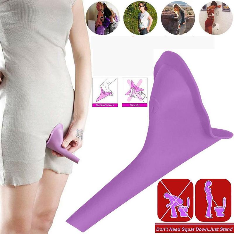 Product Introduction of New Standing Pee Ladies Women Standing Piss Urine Wee Funnel Urinate Device Woman Urinal 14