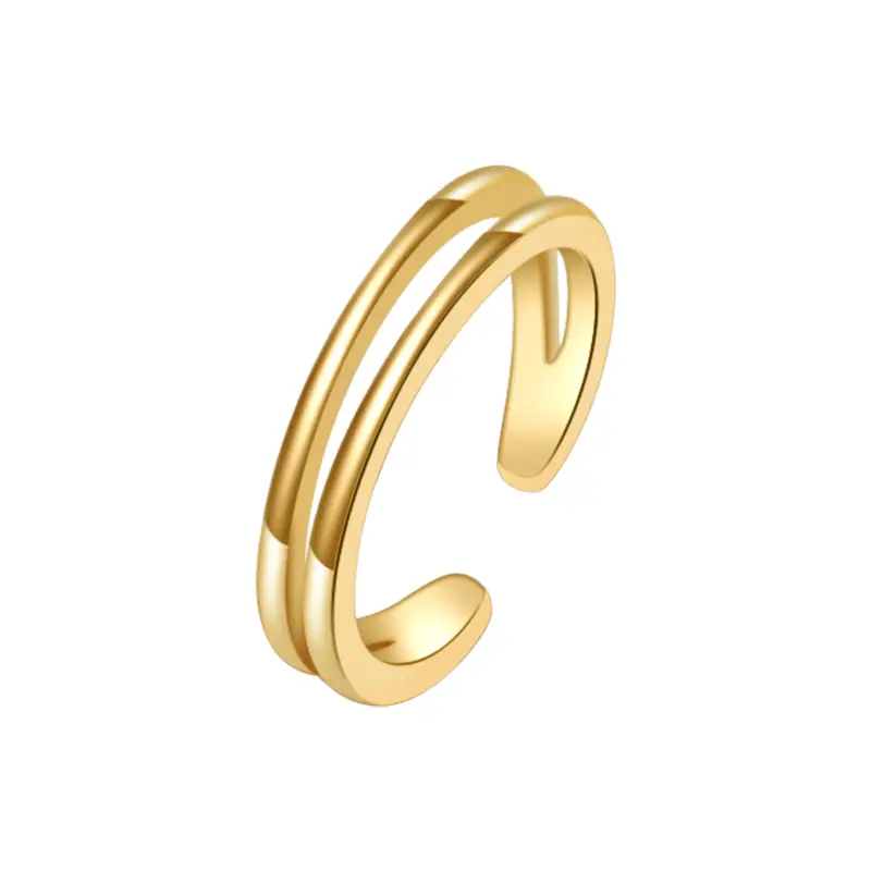 Fashion Toe Ring for Women Girl Plated Small Size Adjustable Open Tail Stacking Rings Summer Beach Foot Stainless steel foot finger ring with adjustable tail, heart, star, moon, opening, personalized high-end accessory