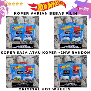Carry Case Koper Hot Wheels Tempat Menyimpan Diecast Varian HW Random