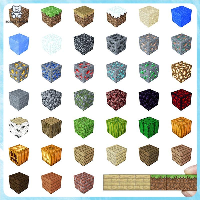 Stok Sedia-Minecraft Mainan magnet DIY, blok pemasangan lombong, mainan, kiub magnet, blok bangunan, mainan serasi dengan mainan lego, blok pendidikan untuk kanak-kanak, hadiah untuk kanak-kanak