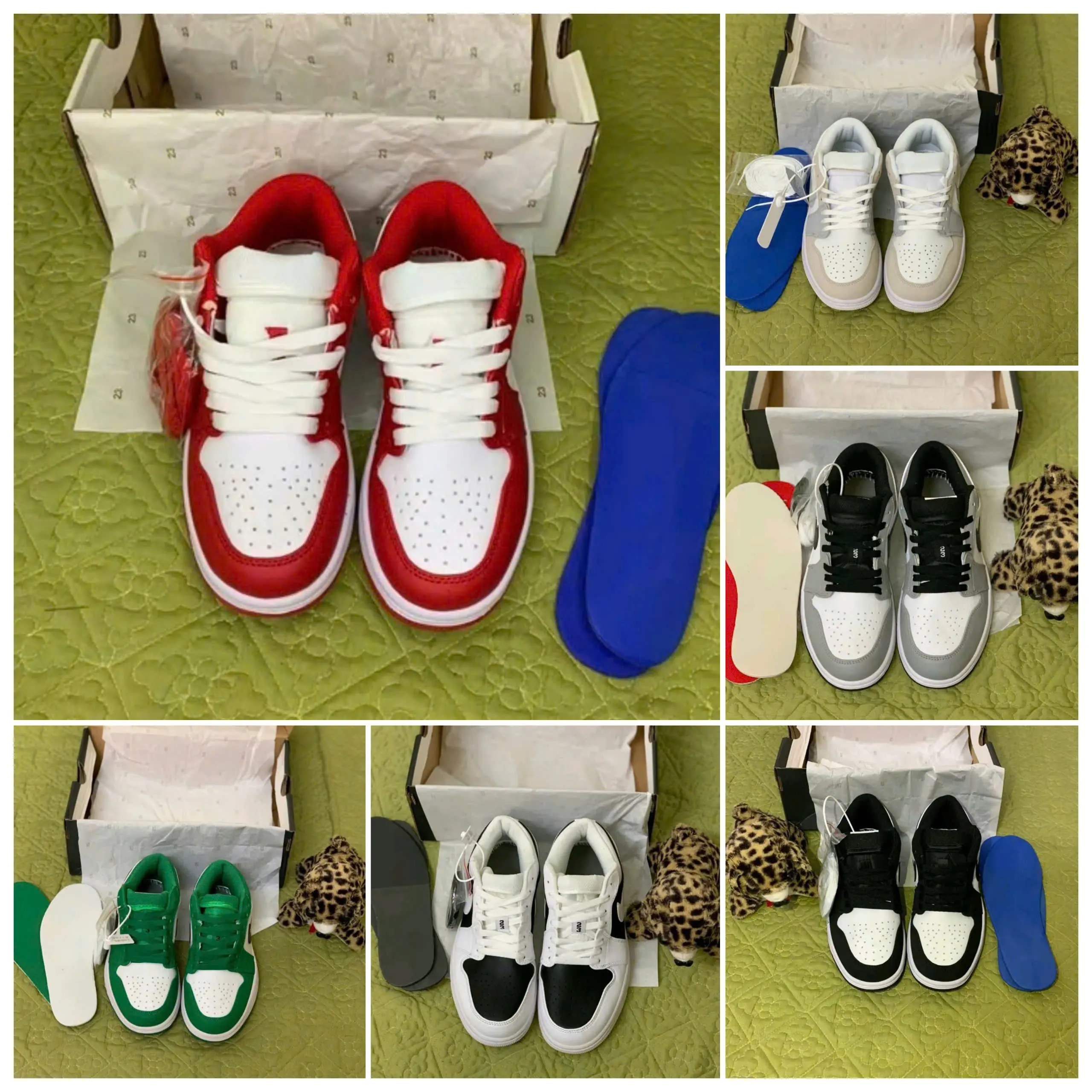 [Full Box] Giày Sneaker J1 Low  Đủ Màu Nam Nữ Mới Nhất 2024 Hottrend  Sport Tập Gym đỏ cổ thấp