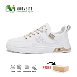 Sepatu Sneakers Pria Casual Classic Premium Terbaru Sepatu Putih Kets Anti Slip