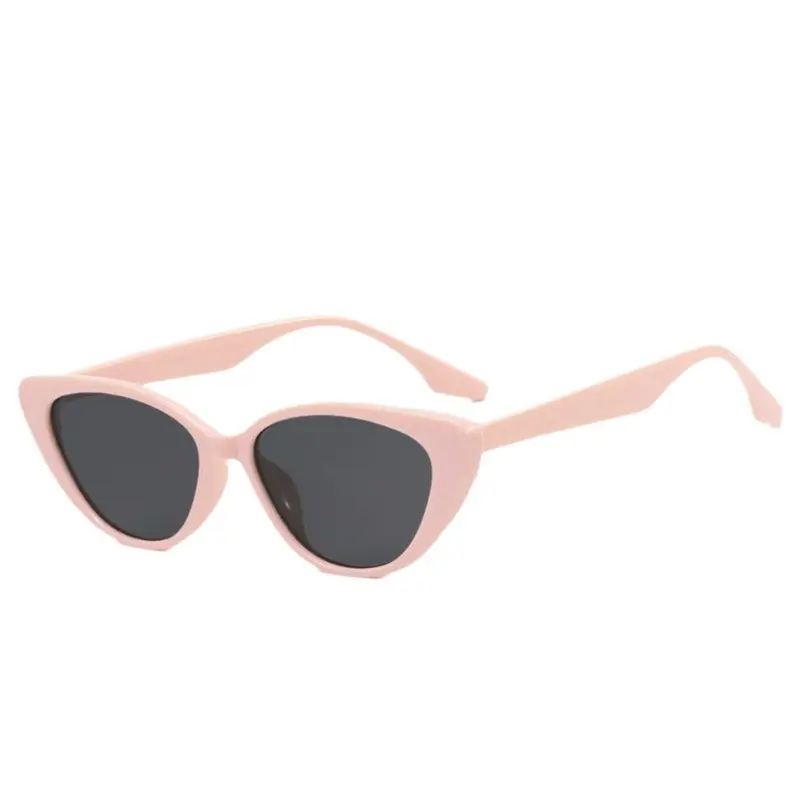Pink Cats' Eye Sunglasses Women's Brown Summer High-Grade New Sunglasses Men's Shade Netting Red Retro Fashion Glasses