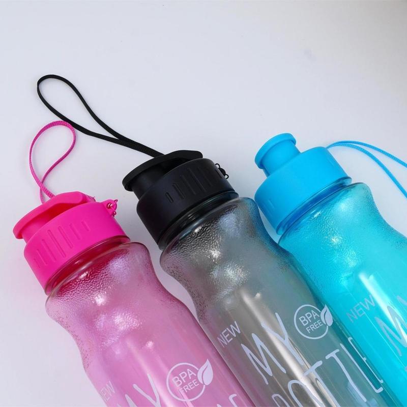 Portable Large Capacity Water Bottle, 1 Count Leak Proof Drinking Bottle, Drinking Cup for Home Office School Outdoor, Drinkware 5