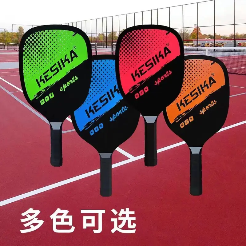 Bộ Vợt  PIckleball Sợi Các Bon Thể Thao Ngoài Trời Vợt Peak ,2 Vợt Kèm 4 Bóng .Vợt Bóng Ném Mỹ 8