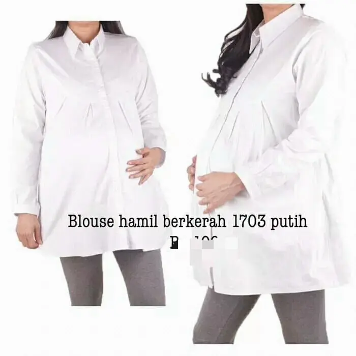 Blouse Hamil Atasan & Menyusui Kerja 1703 7