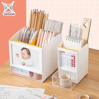 Gambar Oxihom Tempat Make Up Tempat Alat Tulis Tempat Sendok Organizer Box Penyimpanan Plastik - S2036 Biru dari Oxihom Kota Depok 1 Tokopedia