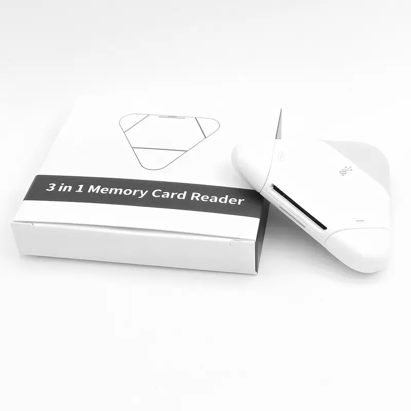 Đầu đọc thẻ nhớ SD/TF đa năng có cổng Type-C, USB – dành cho điện thoại di động, laptop, PC - LAMJAD STORE 8