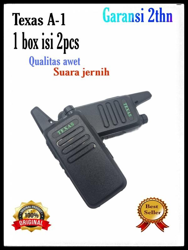 Product Introduction of Walkie Talkie Texas X1 Bagus Murah 5KM 10 KM Garansi Internasional Ht 0