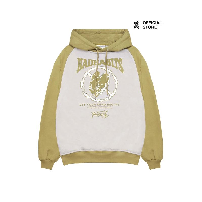 Áo Khoác Nỉ Bad Habits ESCAPE RAGLAN HOODIE - Local Brand Chính Hãng