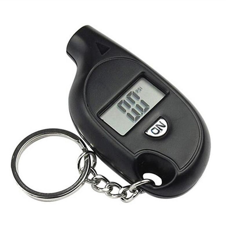 Product Introduction of Digital Tire Pressure Gauge Keychain Mini Portable Waterproof Design Anti-Loss Car Motorcycle Tire Checker with LED Display Durable Accessories 7