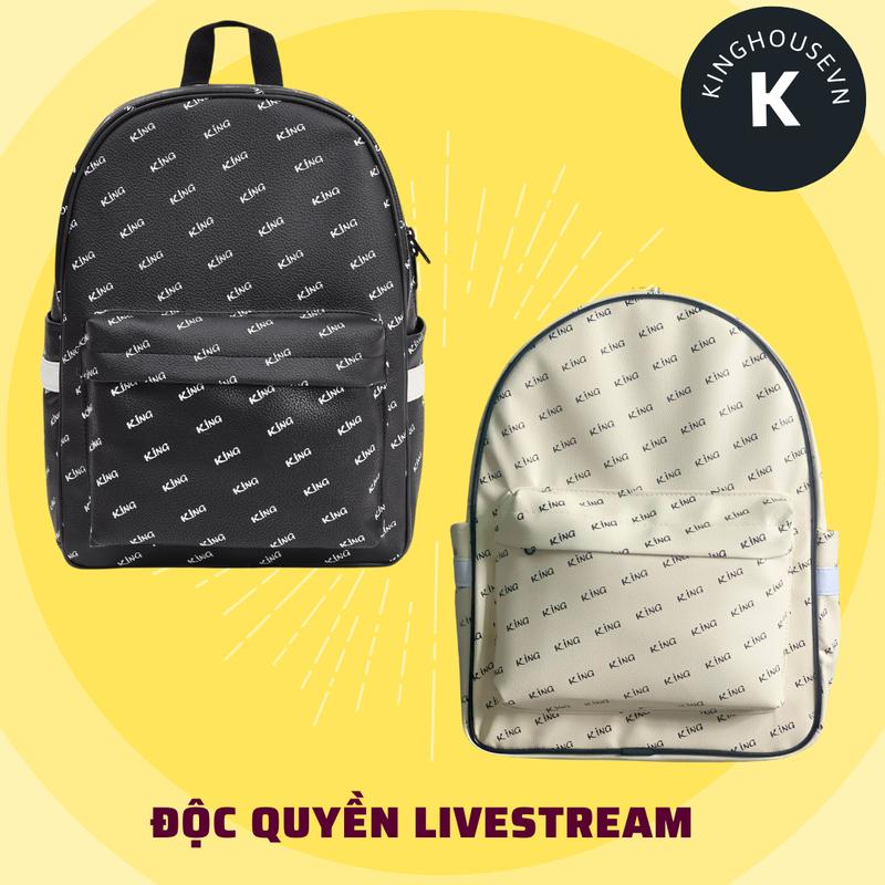 <ĐỘC QUYỀN LIVESTREAM>Balo Da Packback Đi Chơi - Đi Học -Balo CHống Nước- Họa Tiết King Mẫu 1 Backpack Đeo Vai