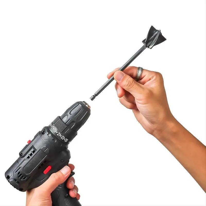 Epoxy Mixer Attachment, Drill Attachment for Epoxy Resin Mixing, Reusable Paint Resin Mixer Paddle, Stirring Rod, Ceramic Glaze Mix Epoxy Mold Tools 8