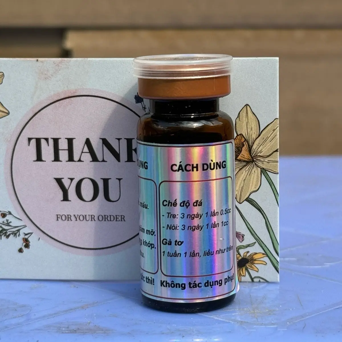 Chai nuôi tăng cơ tăng lực 10ml (áo đẹp)