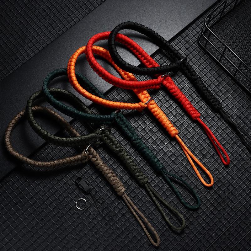 Product Introduction of Anti-drop Adjustable Bracelet Anti-lost Braided Bracelet Camera Wrist Strap Outdoor Climbing Rope Wrist Strap Survival Paracord 24
