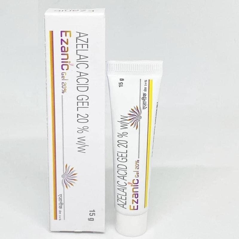 Kem Dưỡng Hỗ Trợ Giảm Thâm Aziderm Gel 20% Azelaic Acid Ezanic Gel 20% gel