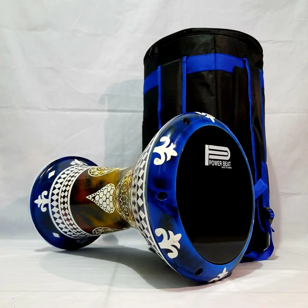 Darbuka murah motif 8 inc full set kualitas unggulan