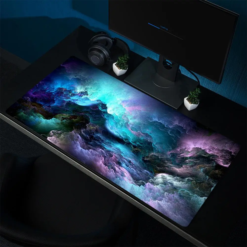Creative Pattern Mouse Pad, Rectangle Gaming Mouse Pad, Non-Slip Mousepad, Office Desk Keyboard Mouse Mat for Home Office Game Room Desk