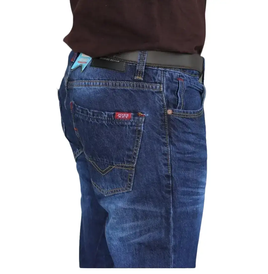 CELANA JEANS PANJANG CARDINAL TERBARU MODEL STANDARD Denim Nyaman Pria Standar Hitam Fit Slim