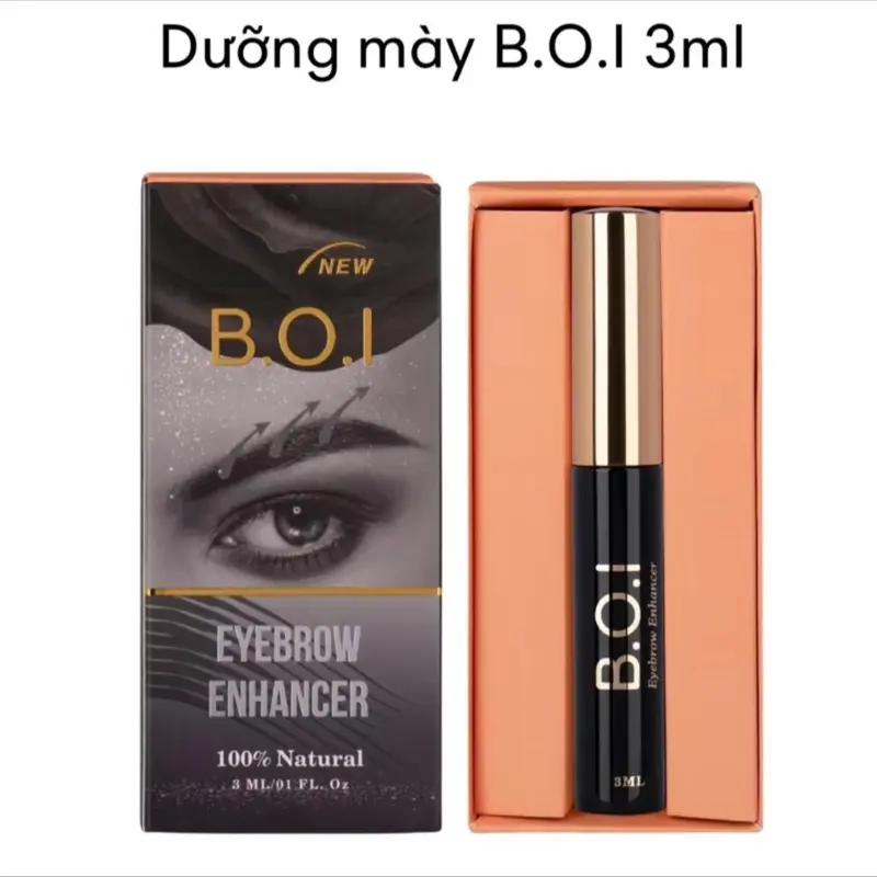 chai dưỡng mày B.O.I 3ml Eyebrow enhancer - hỗ trợ cải thiện dài và dày lông mày
