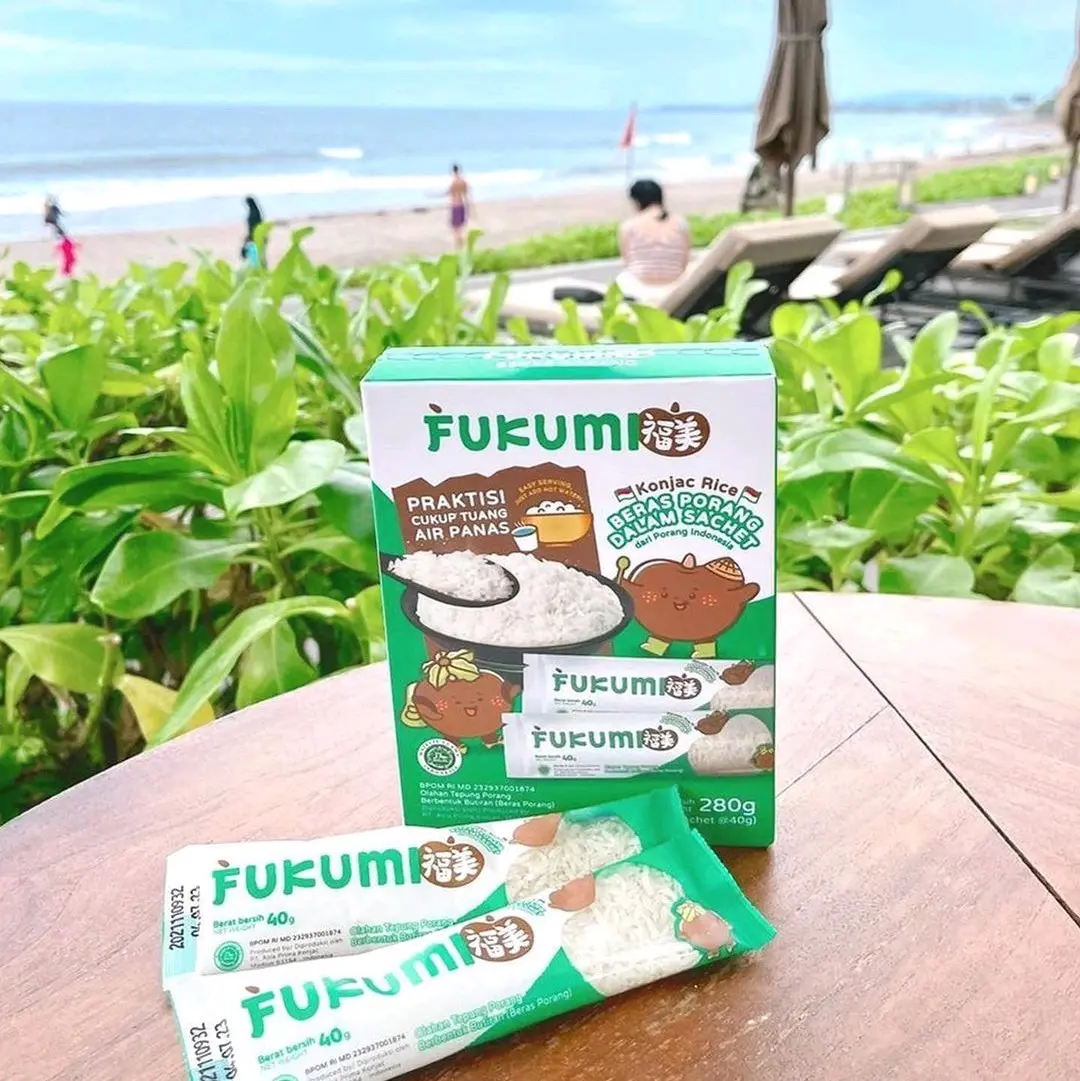 Fukumi beras porang box 280gr isi 7 sachet  rice Food