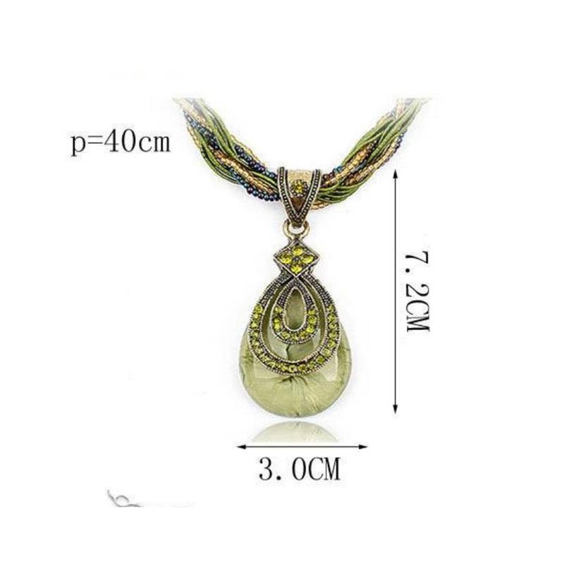 Hot New Design Creative Bohemian Style Accessories Fashion Pendants Retro Necklace Tassel Pendant 2
