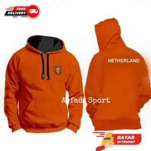 JAKET HOODIE SWEATER DISTRO BOLA NETHERLANDS. TERBARU UNISEX