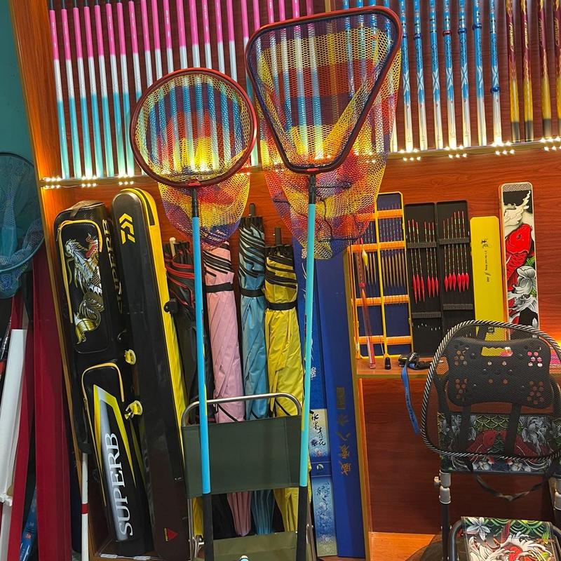 Vợt săn hàng cacbon- vợt vớt cá có size 2m1-2m4-2m7 Bắt Cá <>ing Câu Cá Đi Câu Fishing Fish