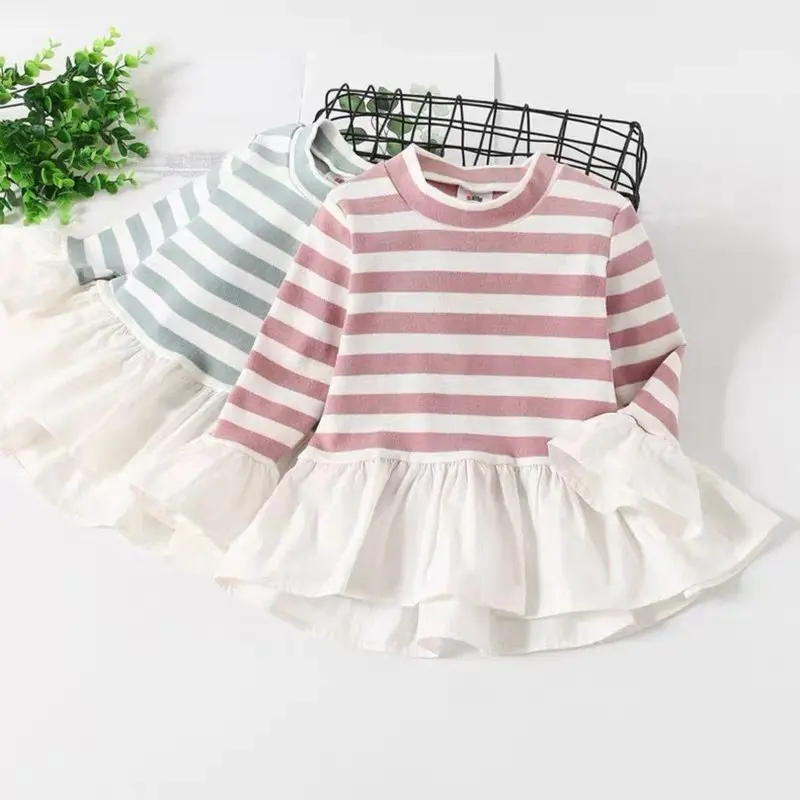 Baju Anak - Maila Blouse Couple Ibu dan Anak / Fashion Blouse Ibu dan Anak Terbaru Wanita Keluarga Atasan Dewasa  Motif Katun Pasangan Panjang Batik  Pendek Sarimbit Biru 4