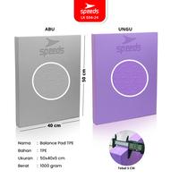 Gambar SPEEDS Balance Pad Matras 50x40x5cm Lutut Olahraga Pilates TPE Bantalan Yoga Empuk Cushion 034-24 - -23 ABU dari Speeds Premium Store Kota Surabaya 3 Tokopedia