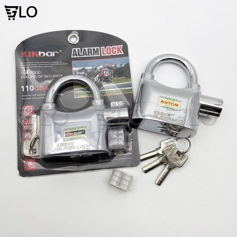 Khoá Kinbar 110db Báo Động Chống Trộm Chính Hãng 5