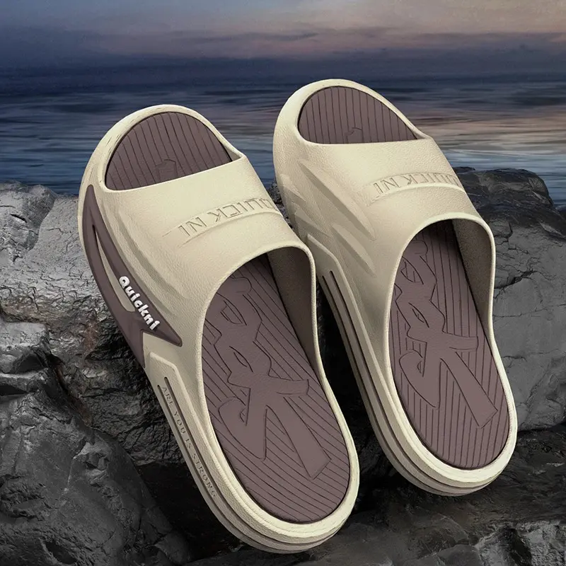 Mẫu Mới Dép Quai Ngang Nam Nữ Đế Cao, Style Trẻ Trung-GIày Dép Đi Chơi DP105 Dép Lê Slipper Đế Bằng dép  nam DéP 3