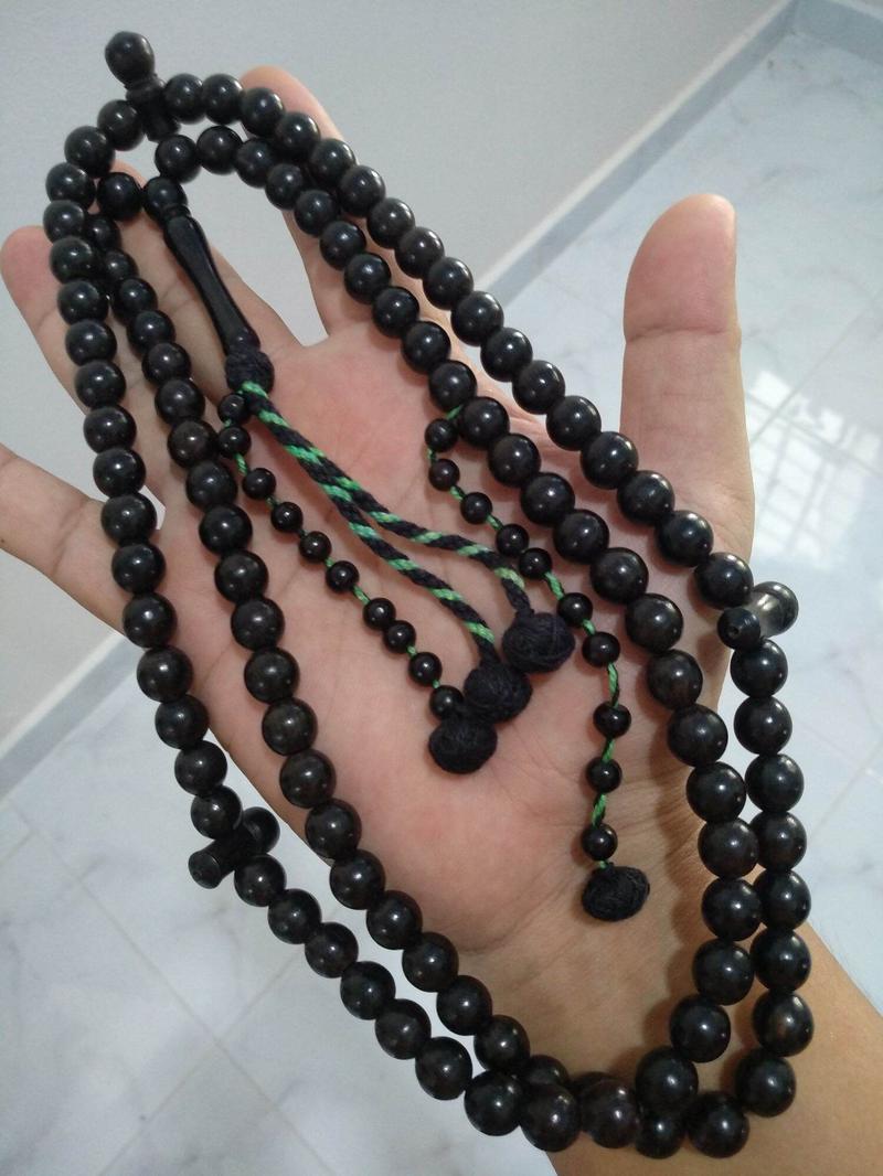 Product Introduction of 100% original Egyptian abanus core rosary beads size 10mm 100 pieces 29