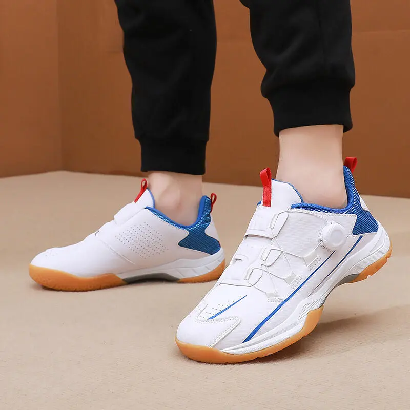 New Men Women Professional Anti Slip Training Sport Fiess Badminton Table Tennis Shoes