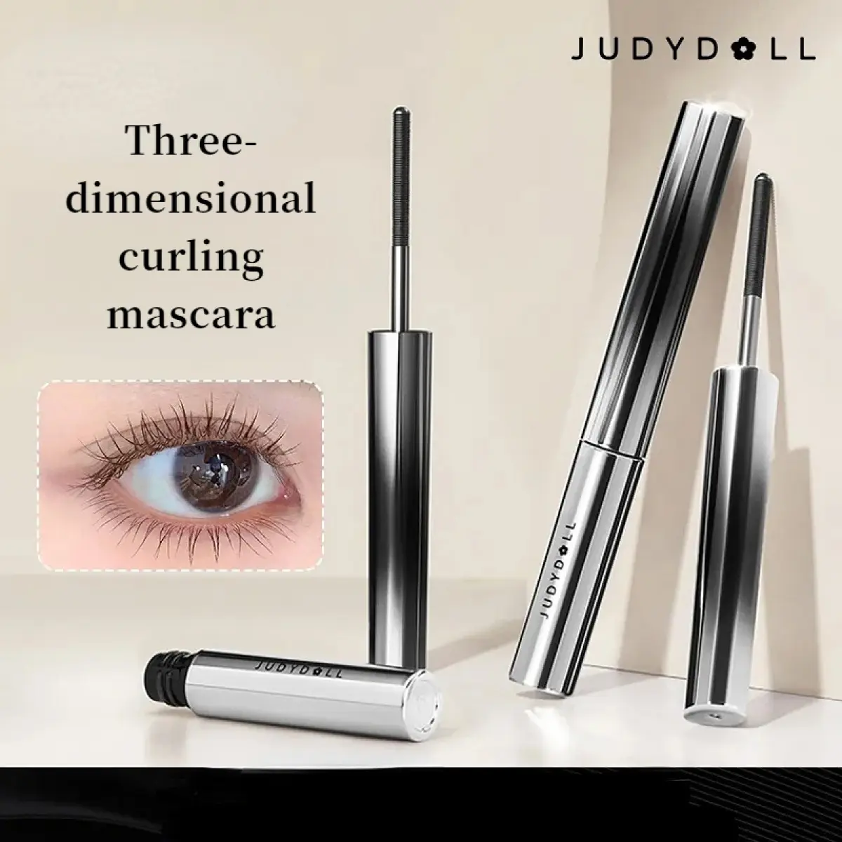 Judydoll mascara three-dimensional curling mascara slender long non-smudged thick mascara