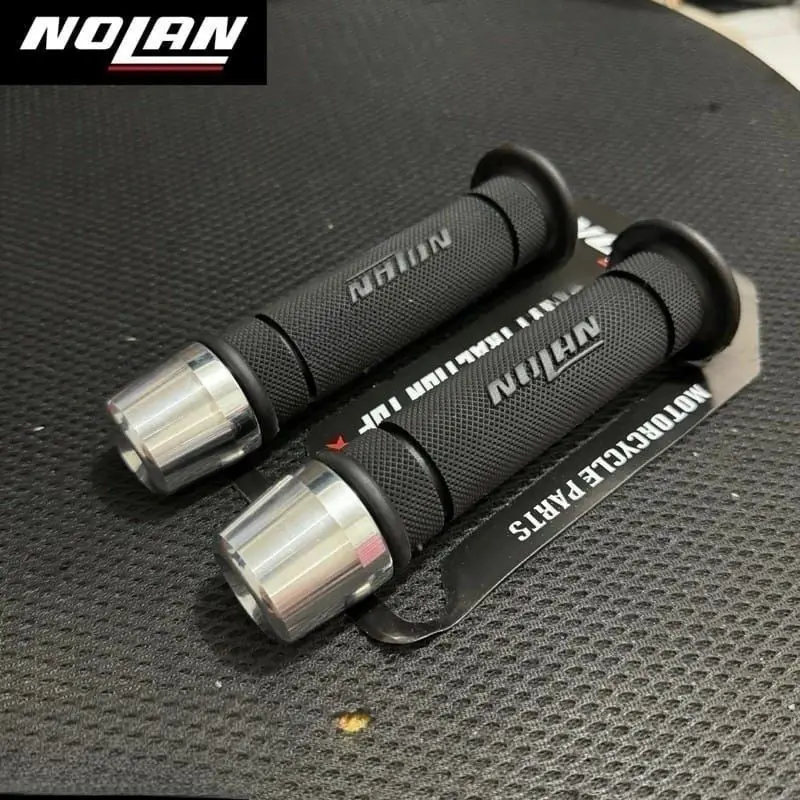 HANDGRIP NOLAN 100% ORIGINAL MODEL RCB HG55 + JALU STANG CHROME MODEL PCX UNIVERSAL SEMUA MOTOR BISA Motorcycle