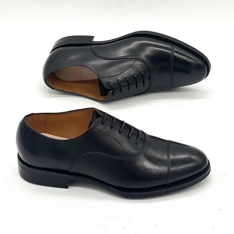 Giày Oxford Captoe CNES (VN001) đế cao su Dainite khâu Goodyear (OUTLET) 2