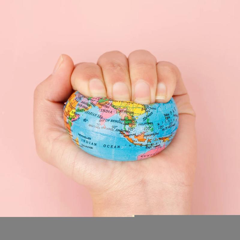 Product Introduction of Funny Squeeze Toys Stress Relief PU Foam Squeeze Ball Hand Wrist Exercise Sponge Toys Creative Gift 4