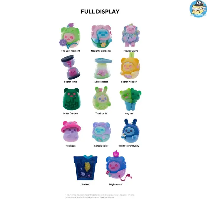 F.UN - ShinWoo Secret Bear Garden Series  Minifigure - 1pc