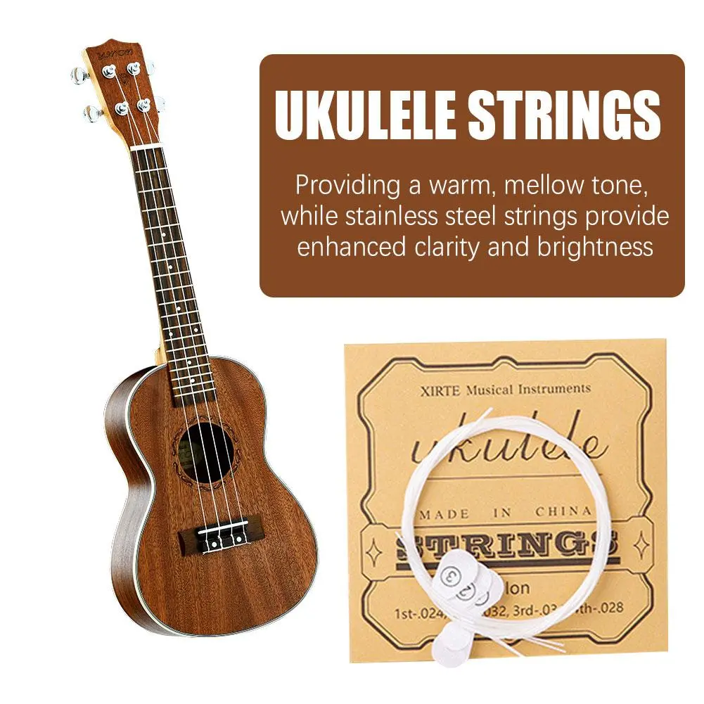 Ukulele Small Guitar Strings Ukulele String Ukelele String H6X2