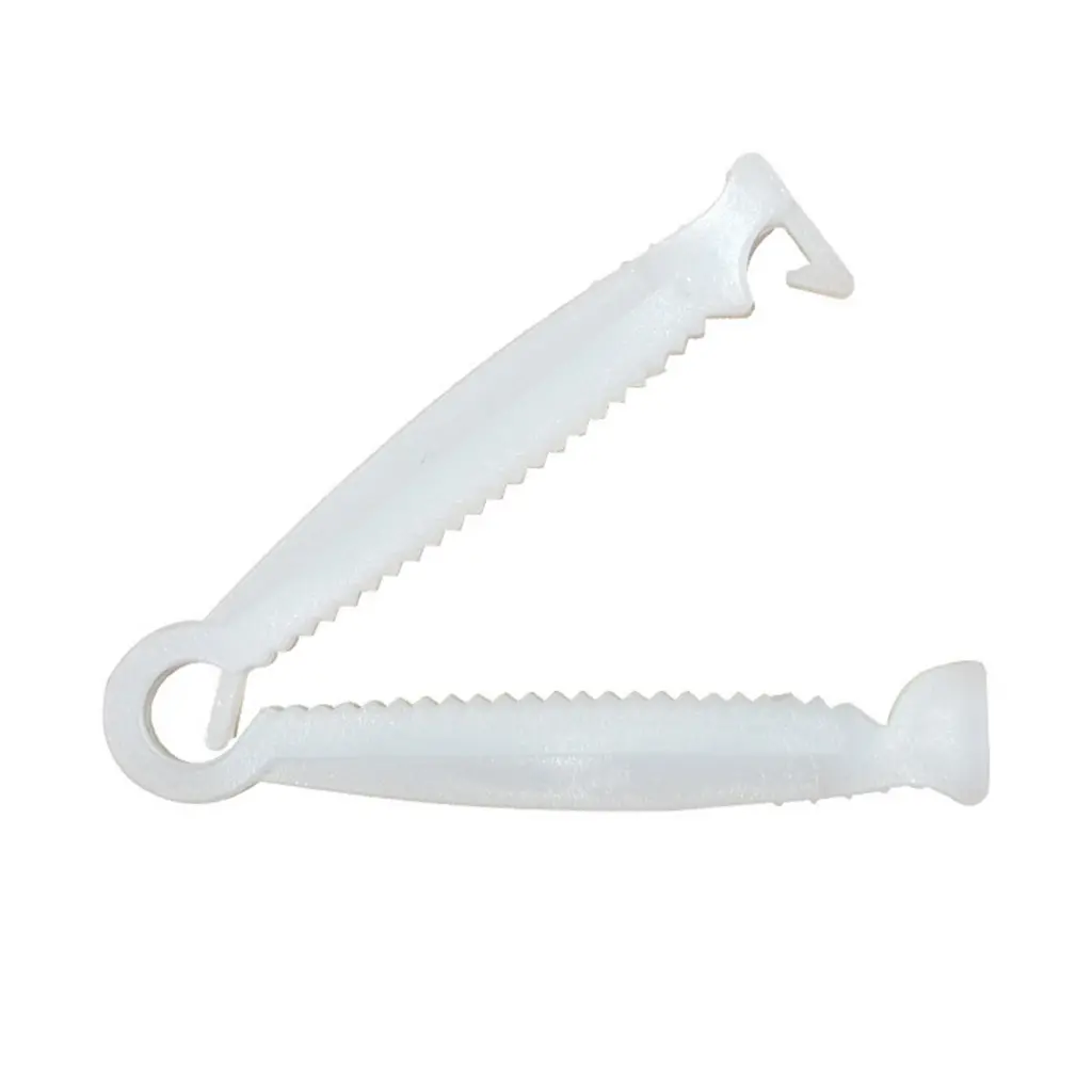 Daiditi- Pig Umbilical Clamp Disposable Sturdy Structure Animal Umbilical Clamp Plastic Pig Umbilical Cord Clip for Pony Premium Texture